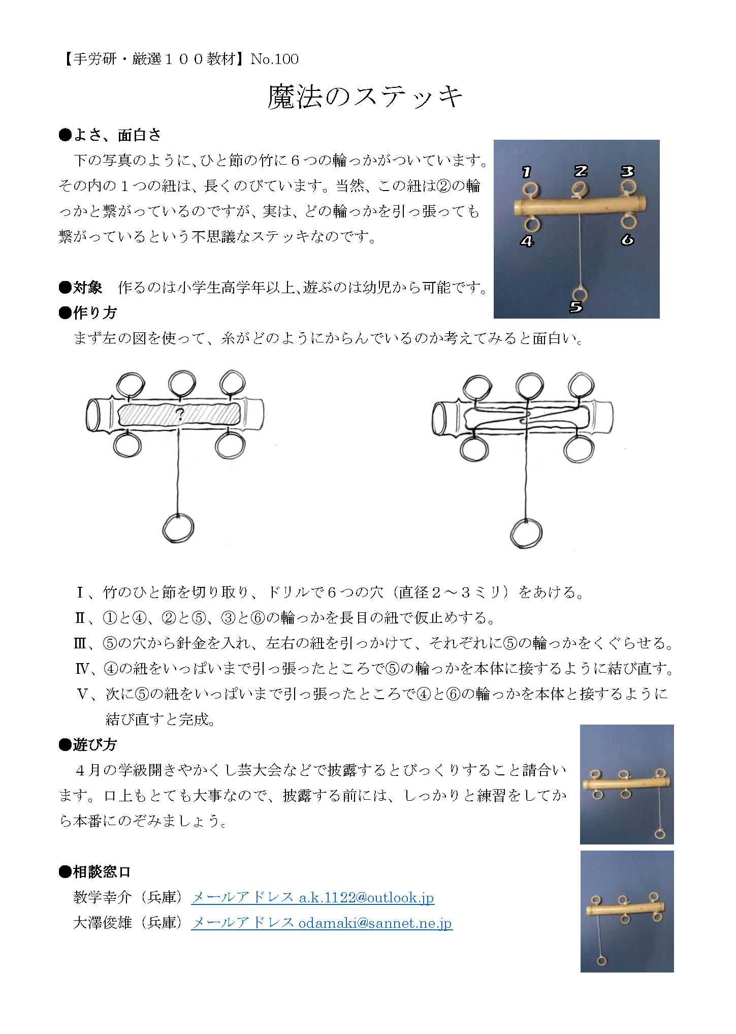 魔法のステッキ